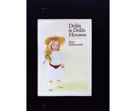 Dolls and Dolls Houses hardback book by Kay Desmonde. Published 1972 Charles Letts and Co. First Edition. 80 pages. Dust jack