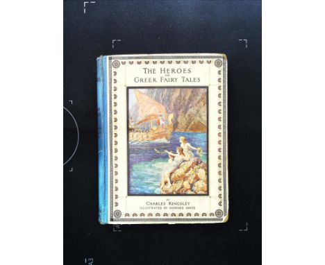 The Heroes Of Greek Fairy Tales hardback book by Charles Kingsley Illustrated by Howard Davie. Published by Raphael Tuck and 