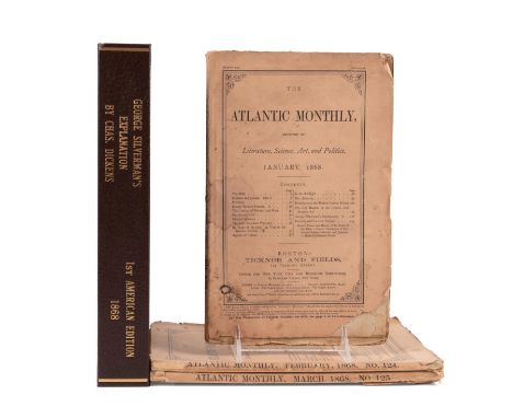 George Silverman's Explanation by Charles Dickens,  first American edition in custom case. Piece was  published in three inst