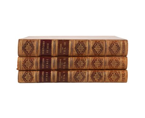 Three volumes of Charles Dickens, with the two  volume complete first edition of Sketches by Boz  and the complete Sketches b