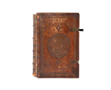 Biblia, ad Vetustissima Exemplaria Castigata. Printed in 1565 by ex Officina Christophori Plantini, Antuerpiae. A book with a