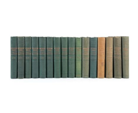 Set of 16 volumes of Household Words Conducted by  Charles Dickens published between 1850-1857 by  various publishers. Set is