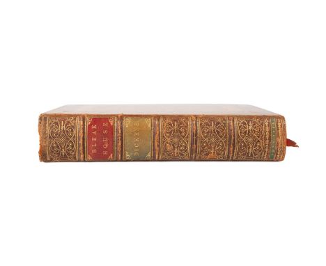 Bleak House by Charles Dickens. Published 1853 by  Bradbury and Evans. First edition. First state.  Finely bound by Yout and 