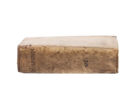 Hispania, sive de regis Hispaniae regnis et opibus  commentarius. Published by Lugd. Batav. [Leiden],  ex officina Elzevirian