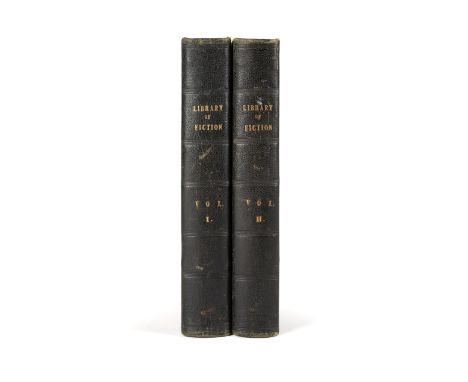 Two volume set of The Library of Fiction, or  Family Story-Teller; Consisting of Original Tales,  Essays, and Sketches of Cha