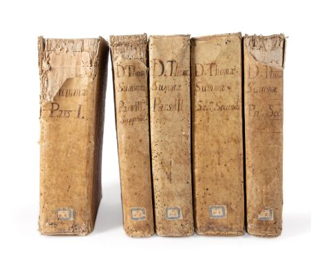 Angelici, Et S. Ecclesiae Doctoris, Almi Ordinis  Prædicatorum : Cvm Elvcidationibvs Formalibvs. By  Thomas Aquinas. Printed 
