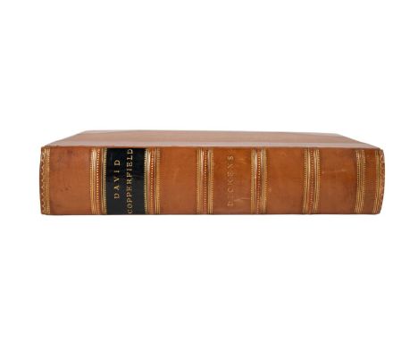 David Copperfield by Charles Dickens, published  1850 by Bradbury and Evans, London. First edition.  First state. Book is hal