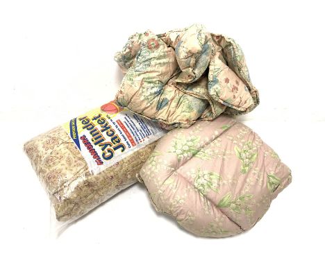 Three vintage eiderdown duvets (3)