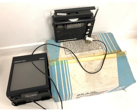 C.E.C Chuo Denki 4000 turntable, Diastar 200 portable light and Fujion Radio Direction Finder 
