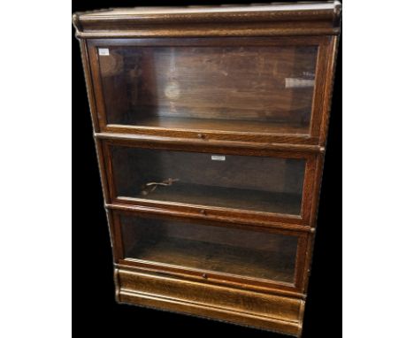 Barrister bookcase by Makers the Globe - Wernike Co Limited, London. [124x86x31cm]