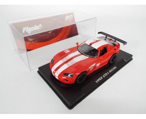 FlySlot - Slot Car model in 1:32 Scale - # 031201 Viper GTR-S Racing. Appears mint in presentation case.(This description doe