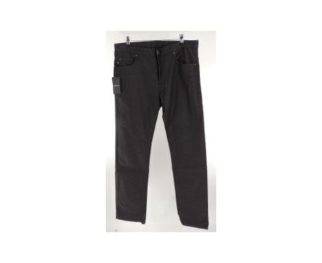 Emporio Armani Slim Fit Cotton Trousers, Size W 32, L 32