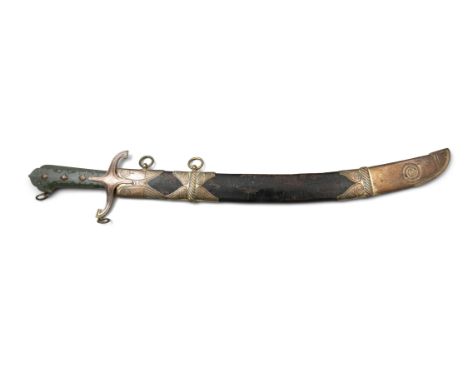 A FINE EARLY 18TH CENTURY NAVAL PRESENTATION DIRK, awarded to Captain James Dunbar from His Highness the Duke of Sussex, havi