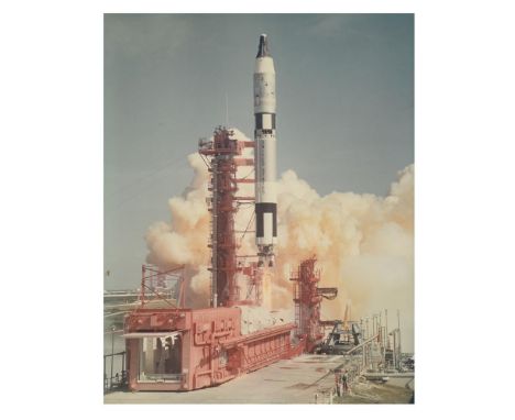 Lift off of the Titan 5 rocket with Gordon Cooper and Charles Conrad onboardGemini 5, 21 August 1965Vintage chromogenic print
