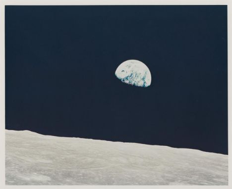 William Anders The most celebrated image of the Earth rising above the Moon's horizon. This is the first Earthrise witnessed 