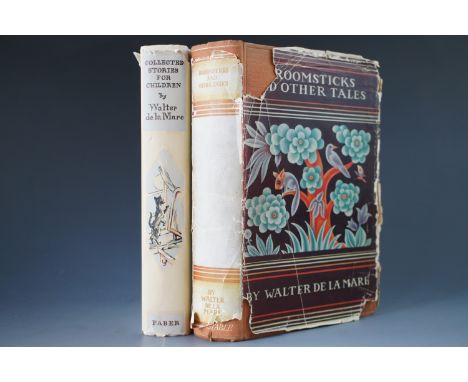 [Autographs] Walter De La Mare, "Collected Stories for Children", Faber 1947 first edition; together with "Broomsticks and Ot