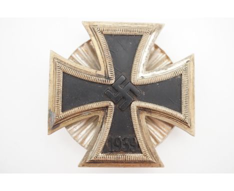 A 1939 Iron Cross first class, a screw-backed example