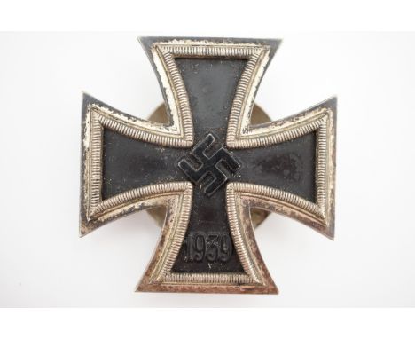 A 1939 Iron Cross first class, of subtly convex form with screw back, stamped "l/18"