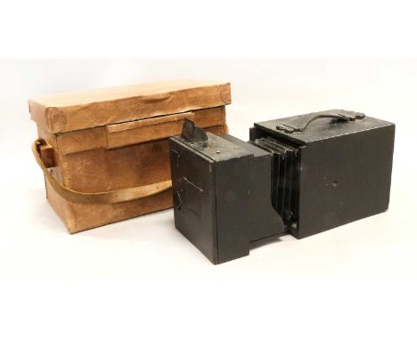 Newman &amp; Guardia Box Camera with Taylor &amp; Hobson Cooke 5.45" lens (cased)