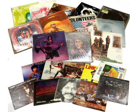 Various LPs Tangerine Dream - Electronic Meditation, Atem, Alpha Centuri, Zeit and Phaedra; Jefferson Airplane - Volunteers; 