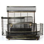 ASSORTED CAST METAL & BRASS FIRE CURBS & SPARK GUARDS (qty) Provenance: The Cornelia Bayley