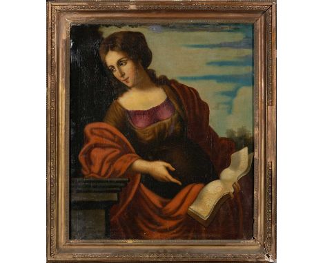 AFTER GIOVANNI FRANCESCO BARBIERI, oil on canvas – ‘The Cumaean Sibyl’, 71 x 60cmsProvenance: The Cornelia Bayley Collection 