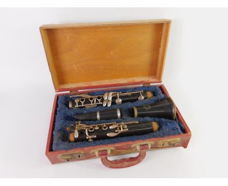 A Shanghai clarinet, cased.