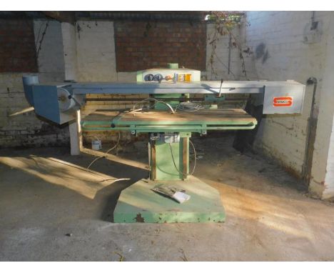 A Samco belt sander EE Version. Viewing on site strictly by appointment only.