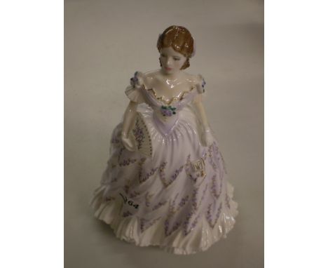 ROYAL WORCESTER FIGURINE "THE LAST WALTZ" (LTD 6245 OF 12,500)