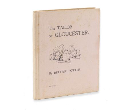 POTTER (BEATRIX)The Tailor of Gloucester, FIRST EDITION, [LIMITED TO 500 COPIES],  16 colour plates, light spotting/toning to
