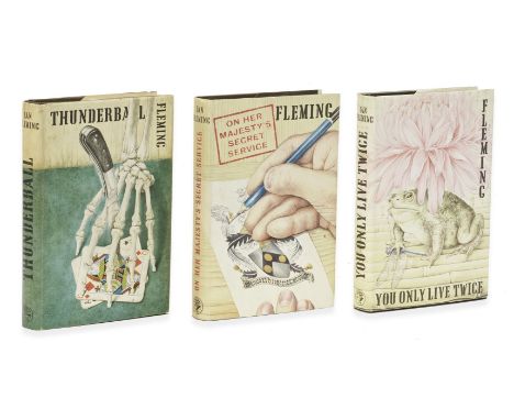 FLEMING (IAN)Thunderball,  ownership name and bookseller's ticket on front endpapers, jacket price-clipped [Gilbert A9a(1.1)]