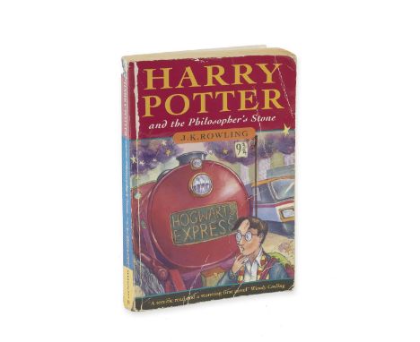 ROWLING (J.K.)Harry Potter and the Philosopher's Stone, FIRST PAPERBACK EDITION,  with the number sequence from 10 to 1 on ve