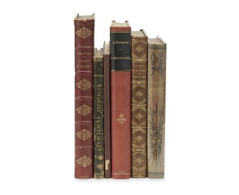 TAVERNIER (ADOLPHE)L'art du duel, ONE OF 60 COPIES 'sur papier du Japon', with the plates in 2 states, from an overall editio