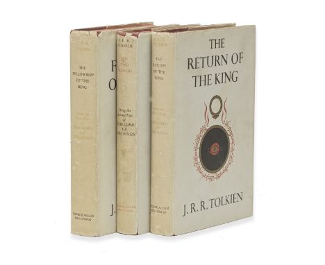 TOLKIEN (J.R.R.)[The Lord of the Rings], 3 vol., FIRST EDITION,  fourth impression of 'The Fellowship of the Ring', second im