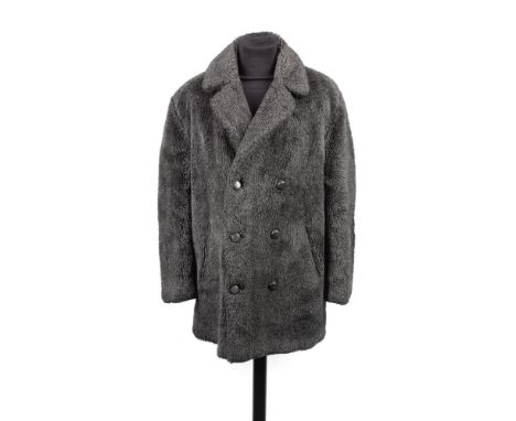 ORTON (JOE)Joe Orton's dark grey faux fur coat, bought by him in January 1967 as a present from his theatrical agent Peggy Ra