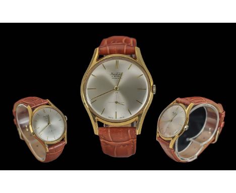 Bentina Star Gents Gold on Steel Incabloc ( Mechanical ) Wrist Watch. c.1960;s. 