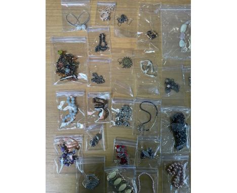 Large Collection of Costume Jewellery, mostly new, comprising chains, earrings, pendants, necklaces, bracelets, cufflinks, ch