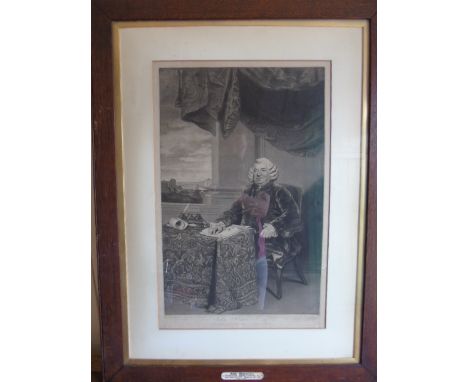Framed and glazed John Barker print