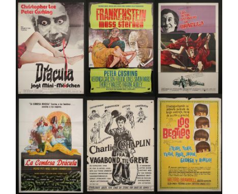 Artist: Various ArtistsIncluding German Hammer horror posters for "Dracula AD 1972" and "Frankenstein Must Be Destroyed" plus