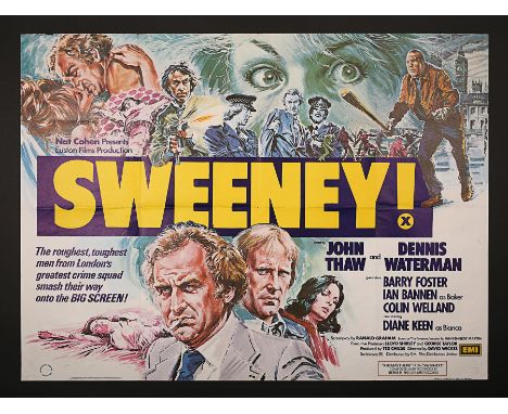Artist: Frank LangfordA Frank Langford illustrated Quad poster for the successful film spin-off from the ITV TV series of the