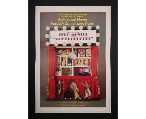 Artist: Unknown ArtistA linen-backed US One-Sheet for the Mel Brooks satirical comedy "The Producers" (1967). Although Hollyw