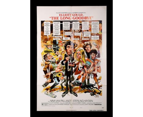 Artist: Jack DavisA US One-Sheet Style-C poster for the comedy "The Long Goodbye", the film starring Elliott Gould. The poste