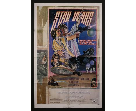 Artist: Drew Struzan and Charles WhiteDesigned by Drew Struzan and Charles White to replicate a "distressed" poster, this is 