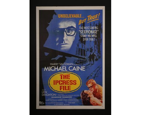 Artist: Unknown ArtistA scarce US One-Sheet "International" poster for the Michael Caine film "The Ipcress File" (1965). Carr