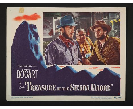 Artist: Unknown ArtistAn original first release US Lobby Card #8 for the 1948 Western "The Treasure Of The Sierra Madre", sta