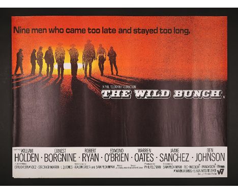Artist: Unknown ArtistA rare unfolded UK Quad poster for the classic Peckinpah Western "The Wild Bunch" (1969). This is the f