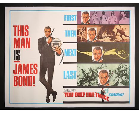 Artist: Frank McCarthyA US Subway "Montage Style" poster for the fifth Sean Connery James Bond film "You Only Live Twice" (19