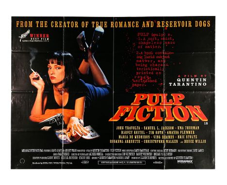 Artist: Unknown ArtistAn original double-sided first release Quad poster for "Pulp Fiction" (1994). NB. the single-sided vers