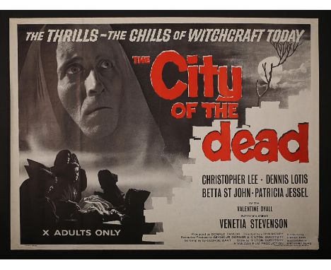Artist: Unknown ArtistAn important British horror film poster. "City Of The Dead" was written and produced by Milton Subotsky