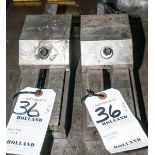 (2) Precision Screwless 4" Vises, 9 1/2" OAL